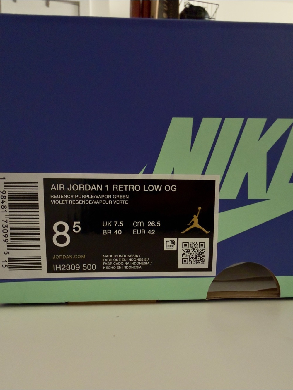 Air Jordan 1 Retro Low OG WOODOO - Picture 2 of 3